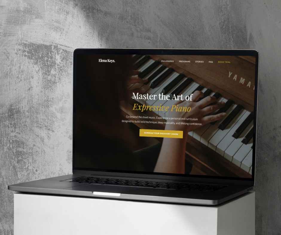 Coaching Funnel landing page