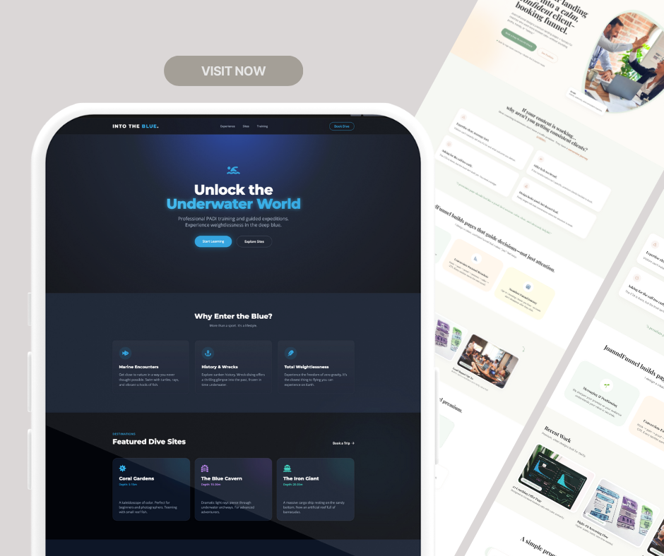 Coaching Funnel landing page
